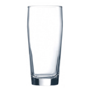 Custom Branded Etched 16oz Willi Becher Glasses in Bulk - BeerCityGlass.com