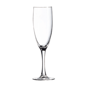 Bulk Custom Branded 5.75oz Arc Nuance Wine Flute Glasses Screen Printed or Etched with Your Logo at Wholesale Prices - BeerCityGlass.com