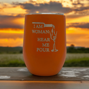 12 oz Wine Tumbler Stainless Steel