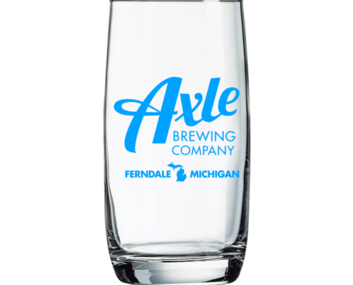 Custom Branded 17oz Nordic Cooler Glasses in Bulk, Screen Printed or Laser Etched with Logos at Wholesale Prices - BeerCityGlass.com