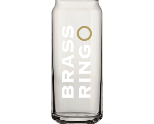 Custom Branded 16oz Tallboy Cooler Glasses, Bulk Screen Printed or Laser Etched at Wholesale Prices - BeerCityGlass.com