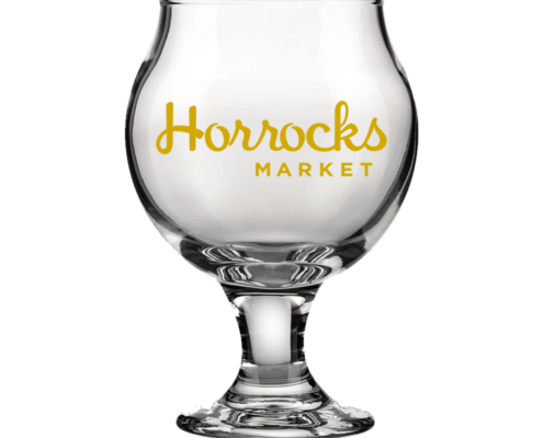 Custom Branded 5oz Tulip Tasting Glasses in Bulk, Screen Printed or Laser Etched with Your Logo at Wholesale Prices - BeerCityGlass.com