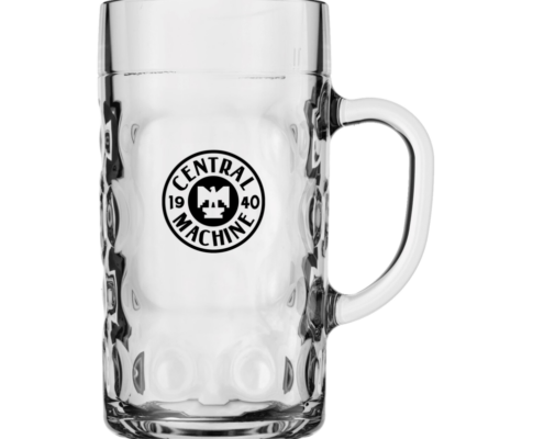 Custom Branded 1L Libbey Oktoberfest Glass Mugs in Bulk, Screen Printed or Etched with Your Logo at Wholesale Prices - BeerCityGlass.com