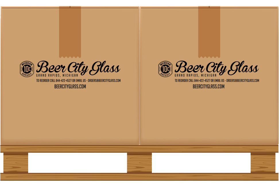 Wholesale aluminum cans, bulk packed in cases for beverage manufacturers - BeerCityGlass.com