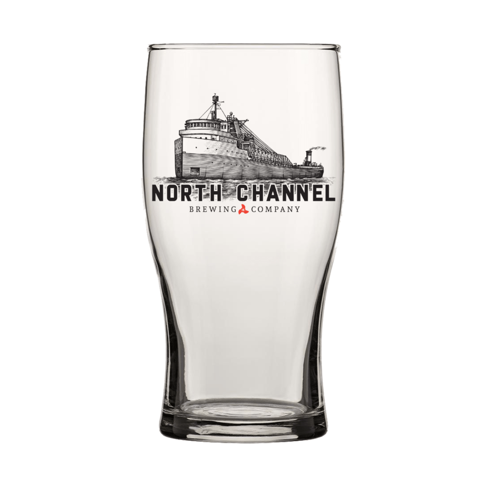 Custom 19.5oz Tulip Pub Glasses Branded Screen Printed Bulk 19.5oz Tulip Pub Pint Glasses Custom Printed and Branded with Logos at Wholesale Prices - BeerCityGlass.com