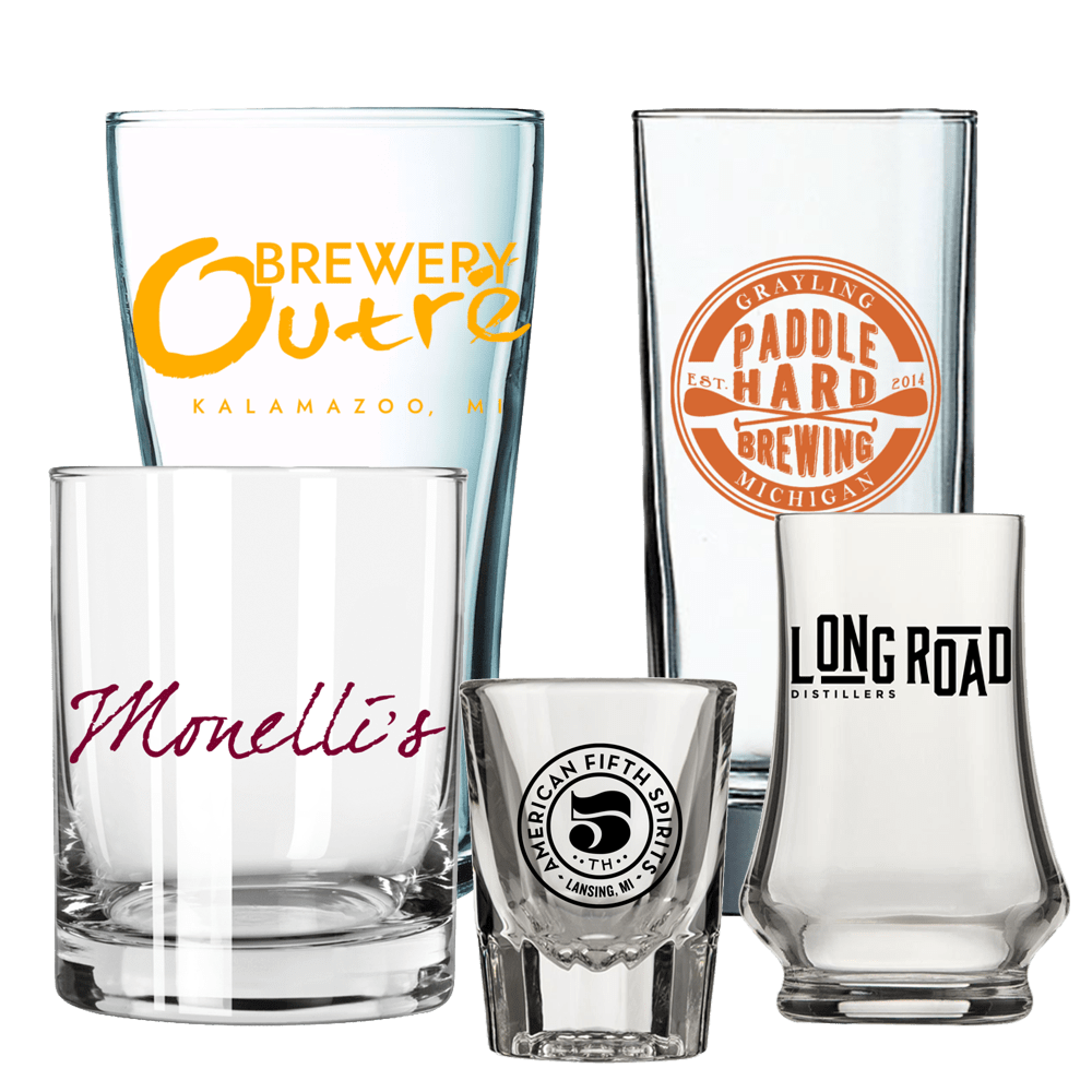 Custom Liquor and Cocktail Glasses Bulk Wholesale Order Custom Branded Liquor and Cocktail Glasses, Drinkware and Glassware, Shot Glasses, Whiskey Glasses, Isle Glasses and More at Bulk Wholesale Prices - BeerCityGlass.com