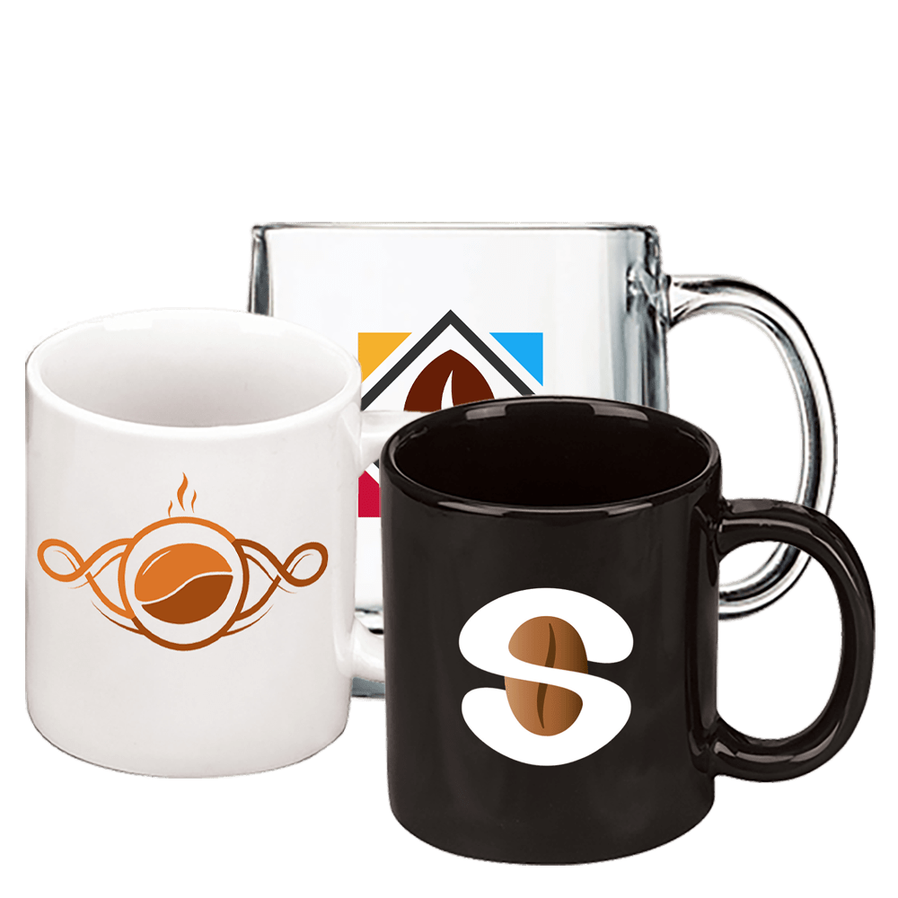 Custom Branded Printed Coffee Mugs Bulk Wholesale