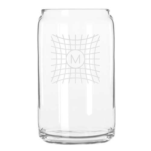 Order Custom Etched 16oz Beer Can Glasses for Beverages, Branded with Logos in Bulk at Wholesale Prices - BeerCityGlass.com