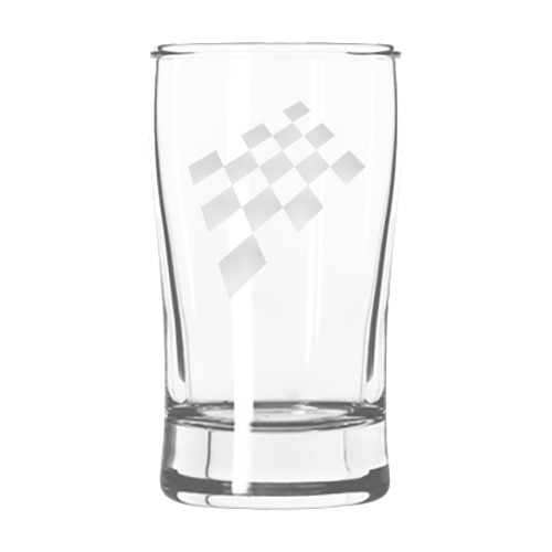 Custom Etched Esquire Small Glass 5oz Bulk Wholesale Order custom etched tasting glasses, 5oz small esquire glassware branded with logos at bulk wholesale prices - BeerCityGlass.com