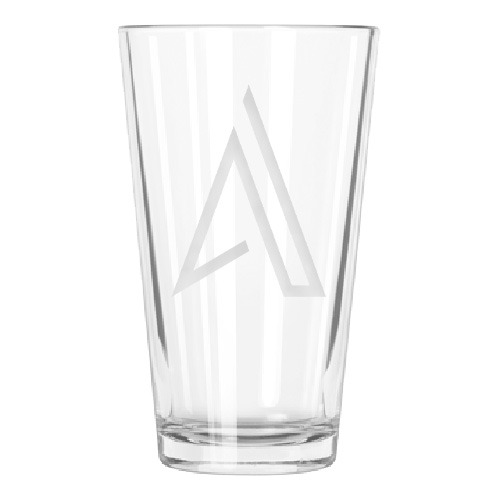 Order Custom Etched 16oz Pint Glasses for Beer, Branded with Logos in Bulk at Wholesale Prices - BeerCityGlass.com