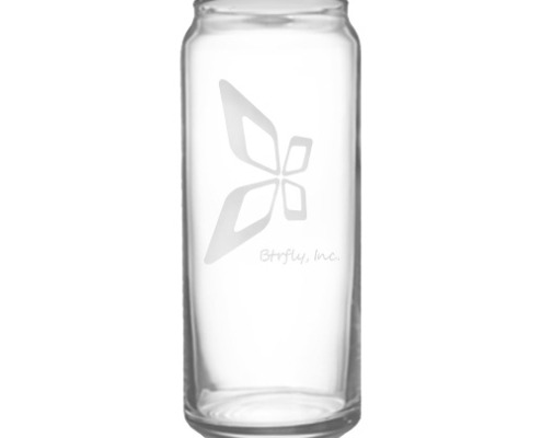 Custom Etched Tallboy Cooler Glasses 16oz Bulk Wholesale Order Custom Etched 16oz Tallboy Cooler Glasses, Branded with Logos in Bulk at Wholesale Prices - BeerCityGlass.com