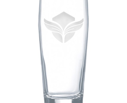 Custom Etched Willi Becher Glasses 16oz Bulk Wholesale Order Custom Etched 16oz Willi Becher Pint Glasses, Branded with Logos in Bulk at Wholesale Prices - BeerCityGlass.com